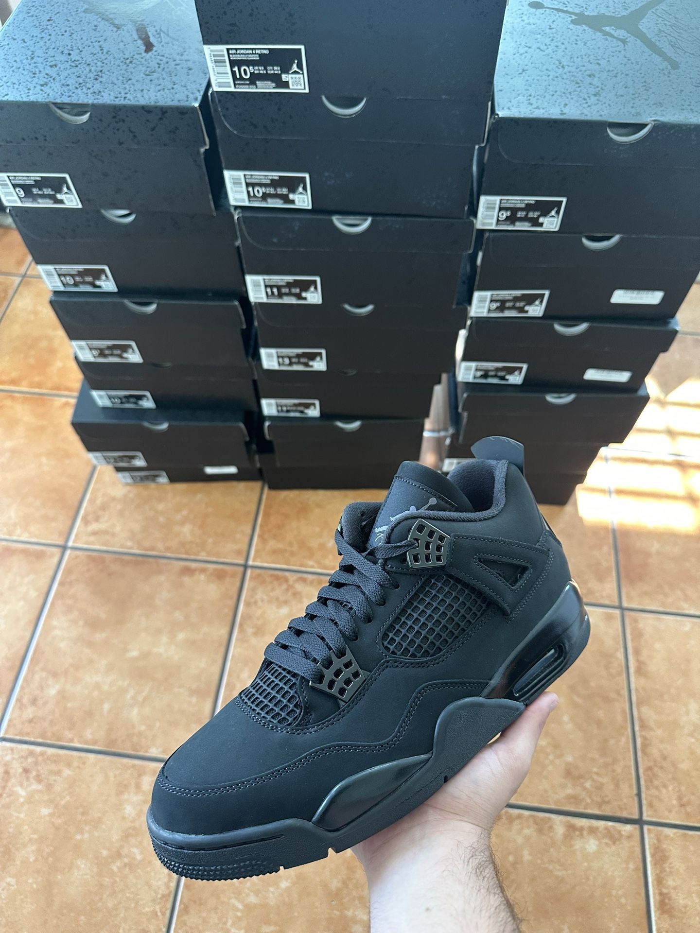 Jordan 4 Black Cat 
