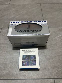 Lincoln Tow hitch Cover And Cup Holder Light $30 for both Brand New