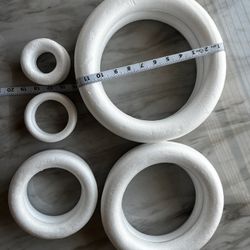 Craft Foam Circle/ Ring For Wreaths / Floral DIY
