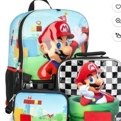 Supermario Backpack  Set