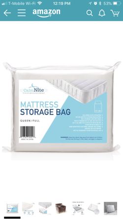 Extra Thick Mattress Storage Bag for Moving and Storin
