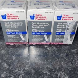 True Metrix Blood Glucose Test Strips 3 Sealed Boxes 