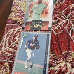 Philadelphia Phillies Bobby Abreu Baseball Cards Lot 