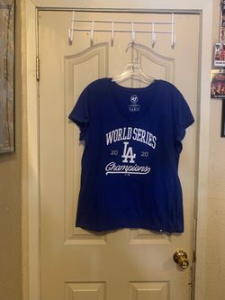 Women’s Dodgers World Series 2020 Champions T-Shirt. Size XL. Pre-Owned. In excellent Condition!!