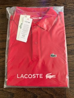 NEW Lacoste Sport Performance Polo Shirt. Ultra Lightweight Size Youth 16 XL