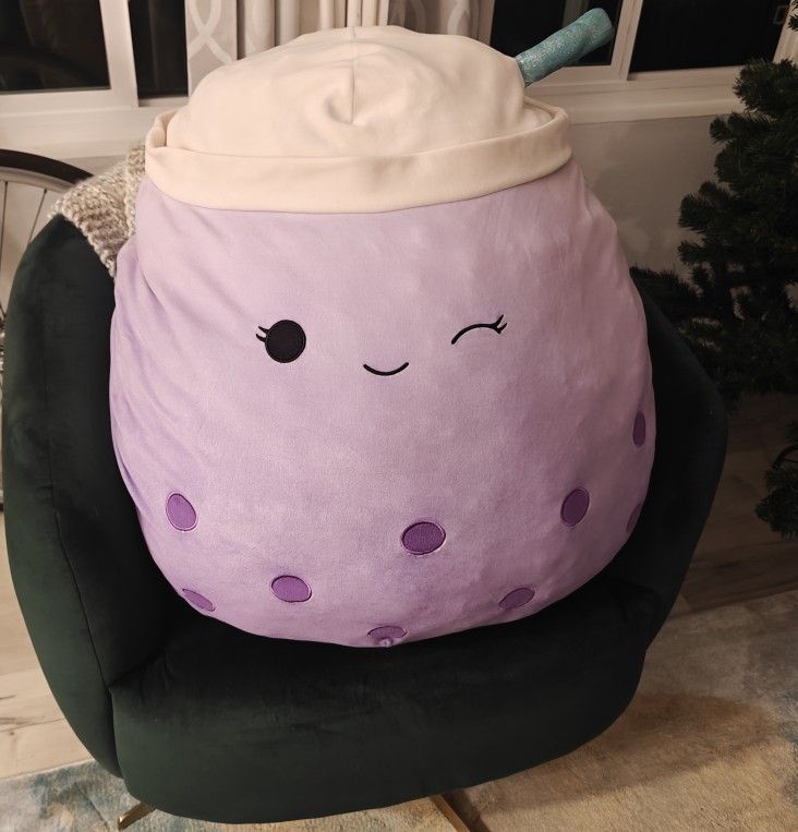 Squishmallow Purple Boba 24 Inch Plushie