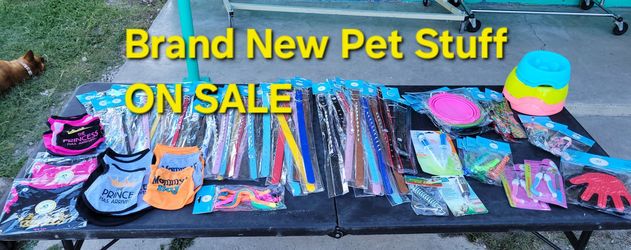 Brand new pet items