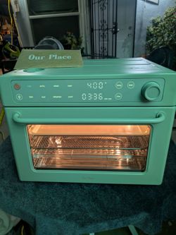 Green wonder Oven Pro Our Place/ Air Fryer & Toaster