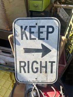 LA vintage street sign