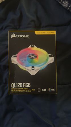 Corsair QL120s 120mm RGB Fans (White)