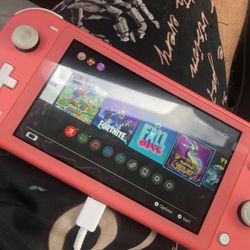 Nintendo Switch Coral Pink