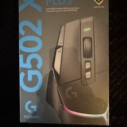 Logitech G502 X Plus Wireless Gaming Mouse Black NEW 