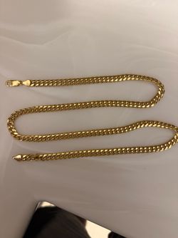 Cuban link chain 10k