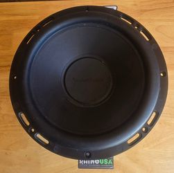 Rockford Fosgate Prime R1 RM110D2B
400W Peak (200W RMS) 10" Prime Series Dual 2-ohm Marine Subwoofer in Black