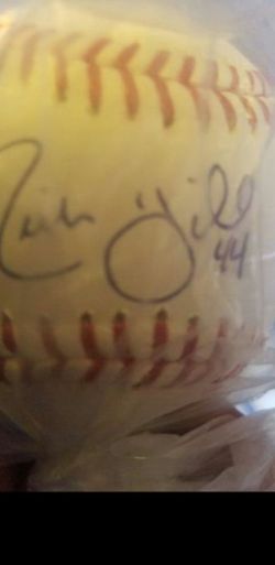 Dodgers rich hill autograph