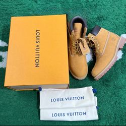 Louis Vuitton X Timberlands 6 Inch Ankle Boot🔥
