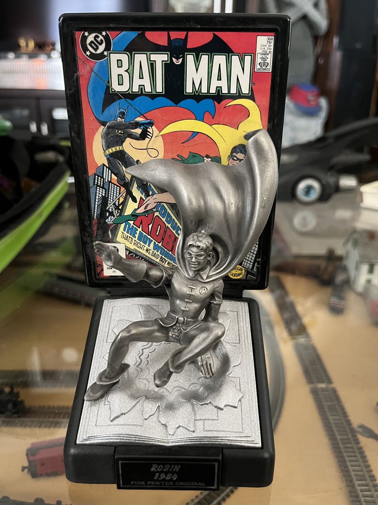 batman and robin pewter