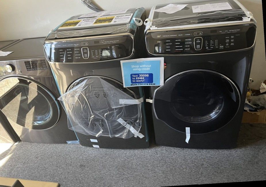 samsung flex washer dryer set , wifi enabled for Sale in Houston, TX OfferUp