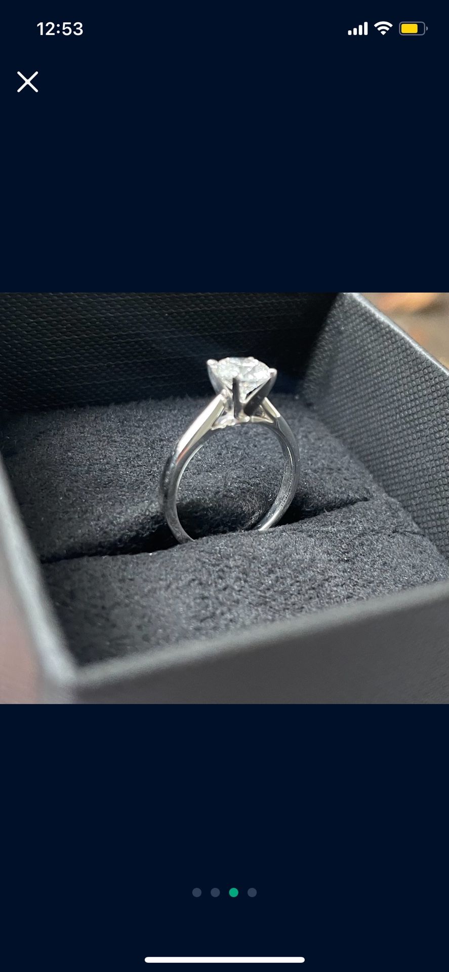 Solitaire Diamond Ring