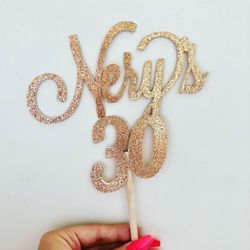Cake toppers!