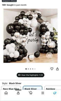Balloon garland