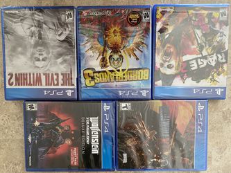 Sealed PS4 games borderlands 3, metal chaos XD, more all games sealed