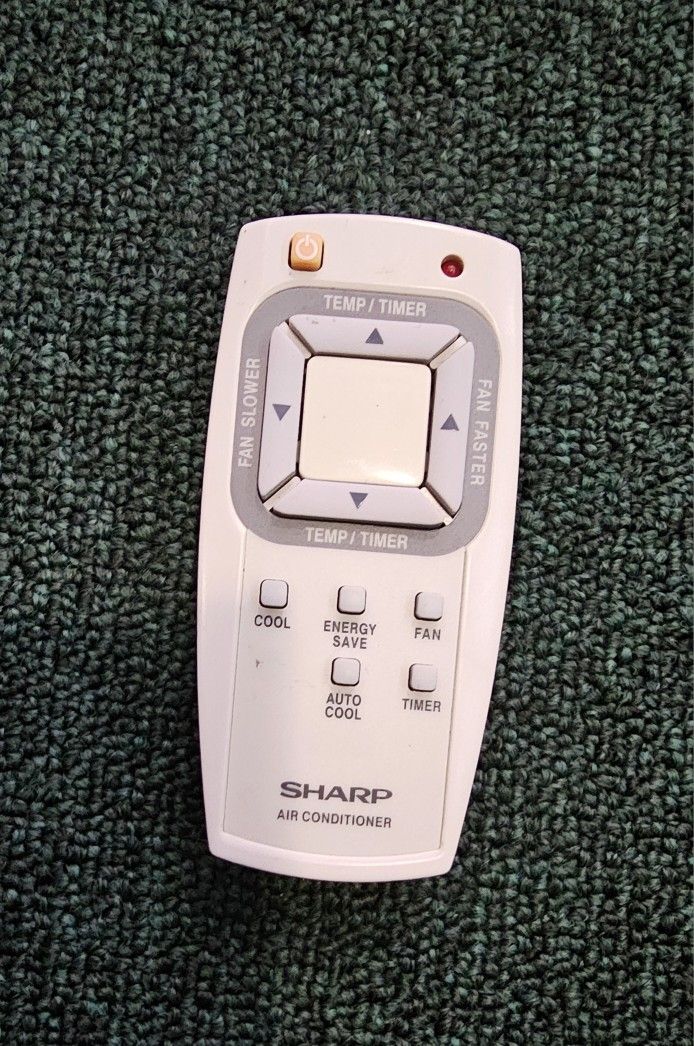 Sharp Wall Unit AC Remote Control