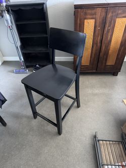 Black Bar Stool