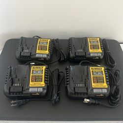 NEW Dewalt 4amp Charger ($60 for ALL FOUR Chargers) 12-Volt/20-Volt 