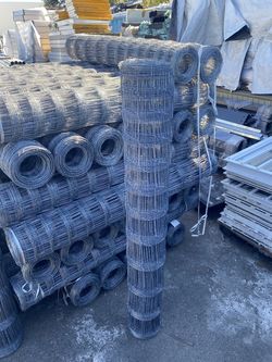 6' x 150' Cattle Fence Galvanized Field Fence