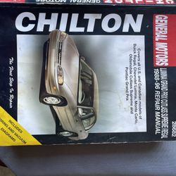 Repair Manual For 88-96 Lumina