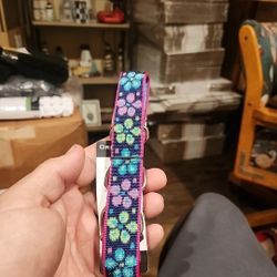 lupine dog collar 1 inch