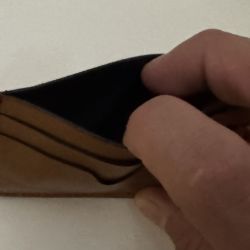 Brown Leather Cardholder