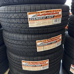 💯📲225/65/17 Vendo Set De Llantas Nueva Arroyo 