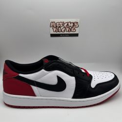 Jordan 1 Retro Low OG Black Toe (2023) Sz. 12