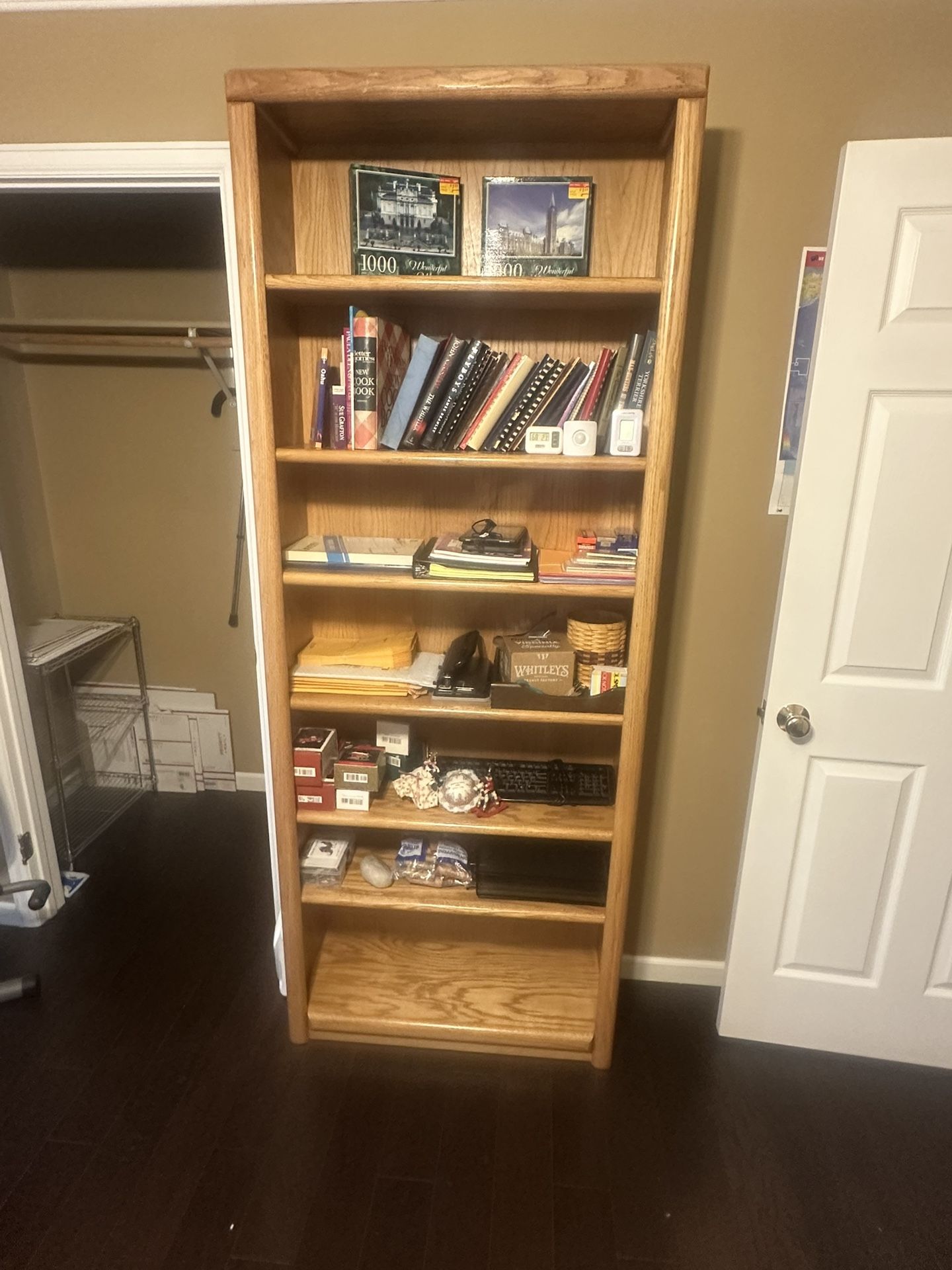 Oak Bookshelf