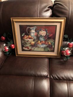 Kitchen frame (apples)