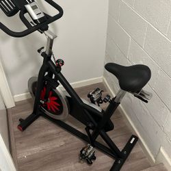 Exercise Bike, Stationary Bike for Home Gym, Indoor Cycling Bike w/Comfortable Seat Cushion & Tablet Mount, Silent Belt Drive Indoor Bike for Cardio. 