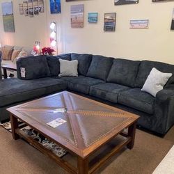 Altari Slate RAF  Or LAF Sectional /couch 