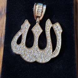 iced out Allah Pendant
