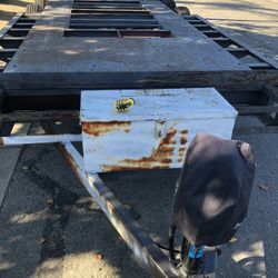 24 Ft Flatbed Trailer 