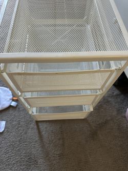 2 Ikea Metal Storage Drawers