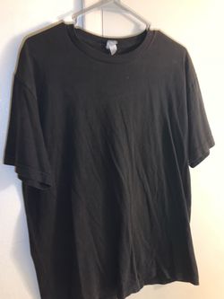 ALSTYLE APPAREL & ACTIVEWEAR CLASSIC Plain Black Crew Neck T-Shirt