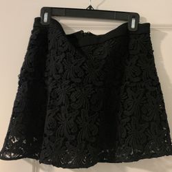 Black Lace Skirt 