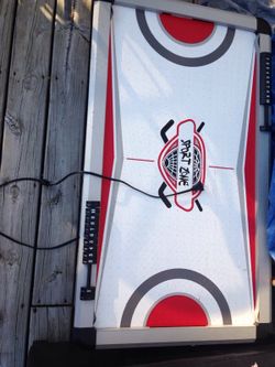 Air hockey table top