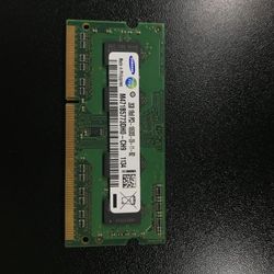 Samsung 2GB DDR3 1333MHZ PC3-10600 204-PIN SODIMM Memory