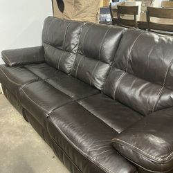Jachs Leather Sofa