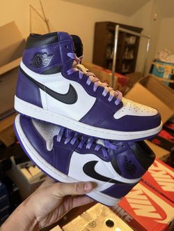 Jordan 1 โ Court Purple โ 2.0