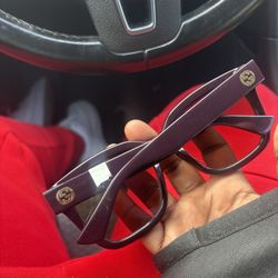 Gucci Glasses Purple