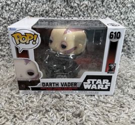 Funko Pop! Star Wars Darth Vader Unmasked #610 Figure Toy New In Packaging
